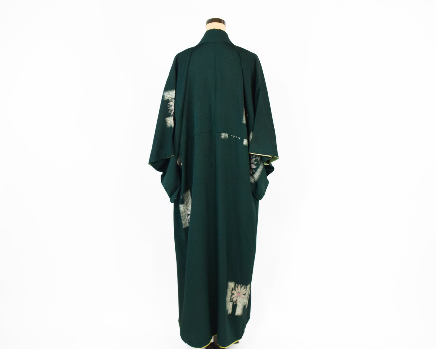 Vintage Kimono Hunter Green